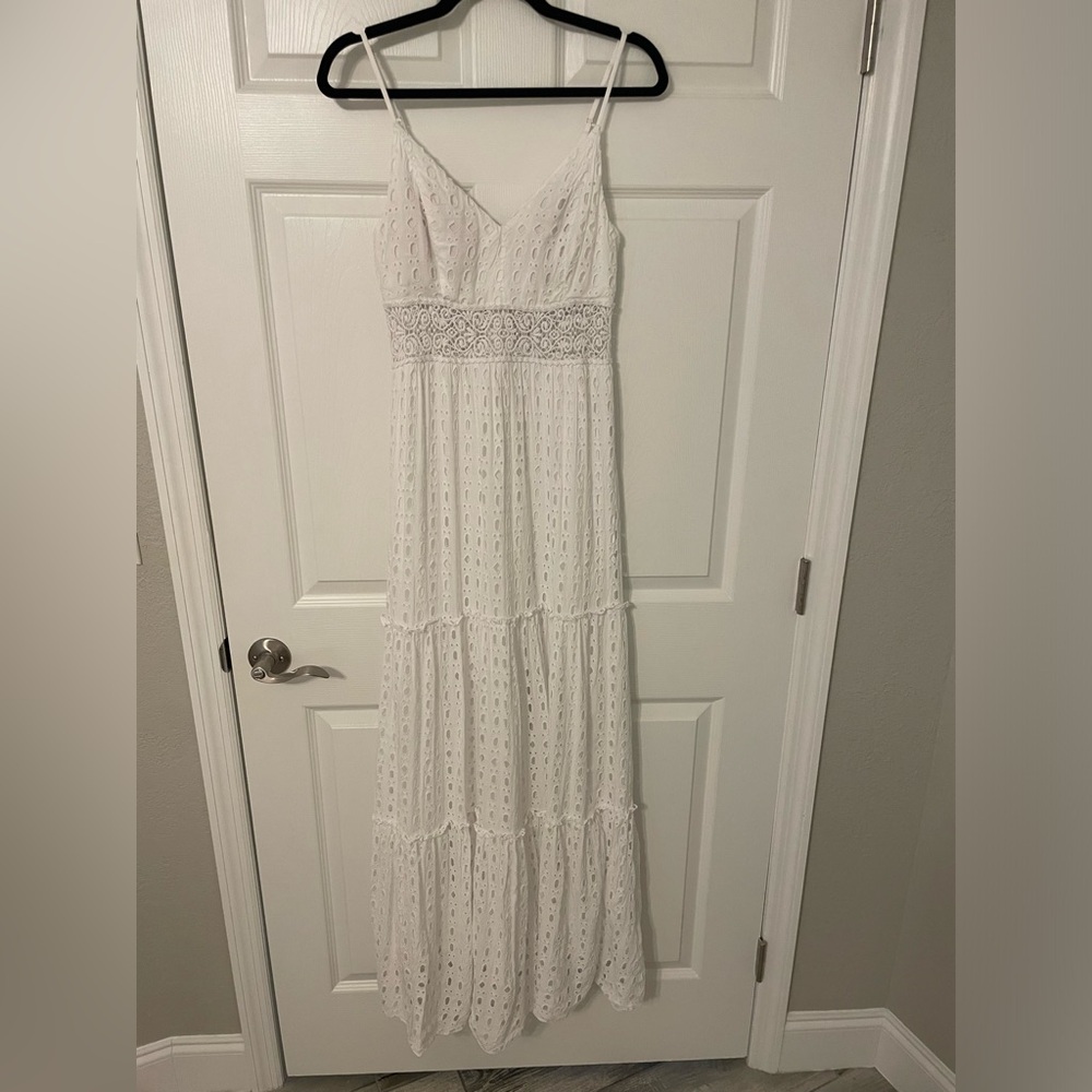 Lilly Pulitzer eyelet maxi dress